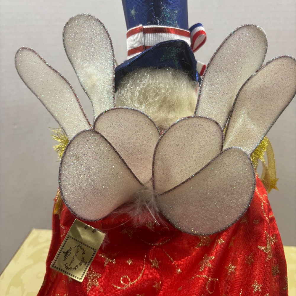 Mark Roberts Star Spangled Banner Fairy Med Limited Ed 192/500 Patriotic 18in - Picture 9 of 16